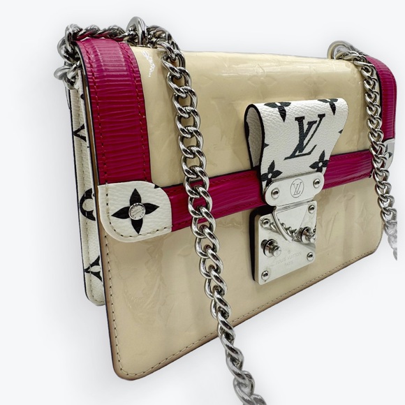 Auth Louis Vuitton LV Wynwood Monogram Vernis Epi Leather Crossbody Bag 2way - Picture 3 of 16